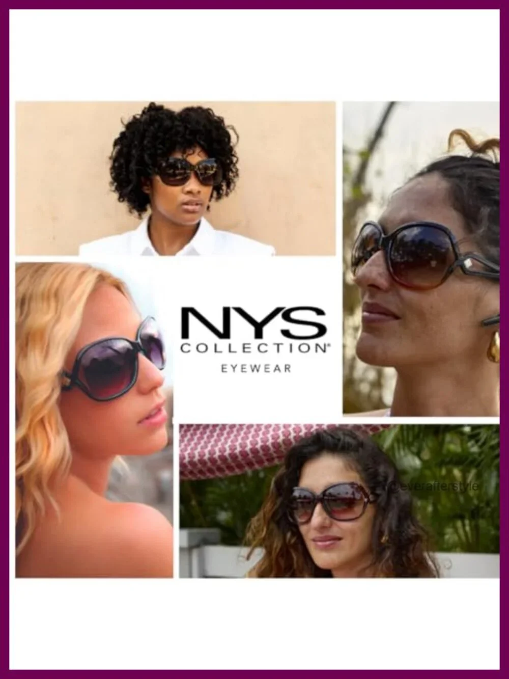 Oversized Retro Jackie O Sunglasses 100% UV Protection Women Accessory